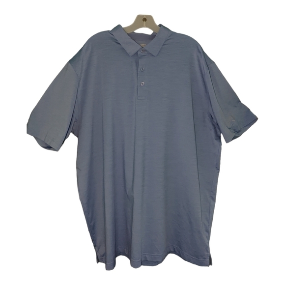 𝅺CALLAWAY Opti-Dri pale blue performance golf polo XXL GUC - Picture 1 of 5